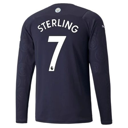 Camisolas de Futebol Manchester City Raheem Sterling 7 3ª – Manga Comprida